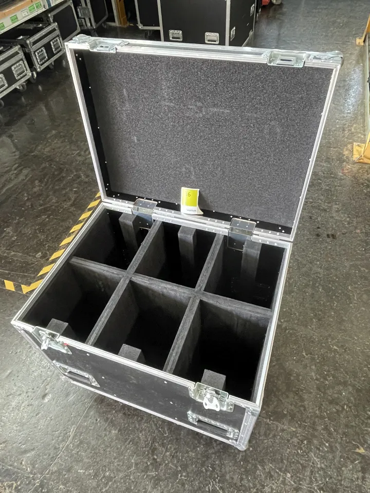 Case für 6x Elation KL-4 Stufenlinse